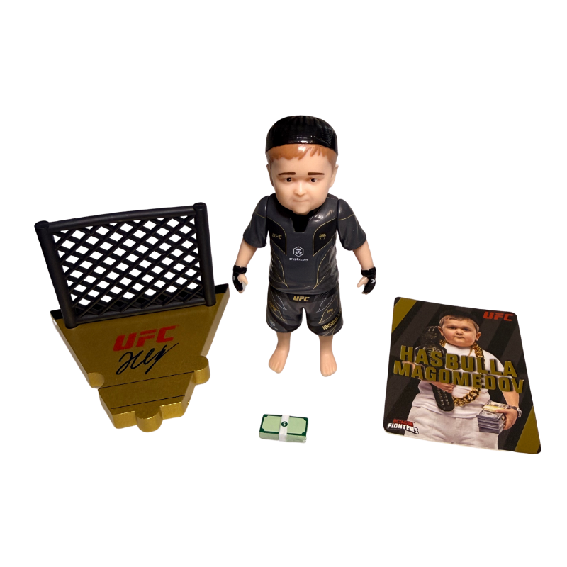 Hasbulla × UFC Mini Figurine Autograph Collector Set